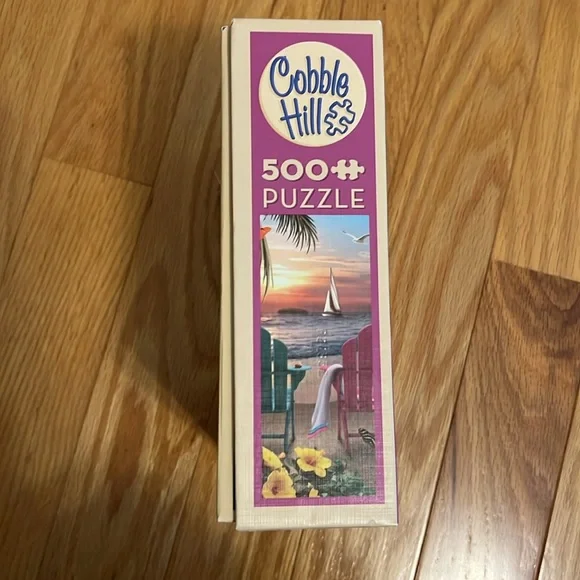 500 piece Cobble Hill Puzzle island paradise - Picture 3 of 5